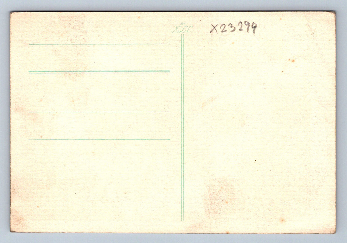 Postcard FLOWERS WITH A BUTTERFLY (X23294)