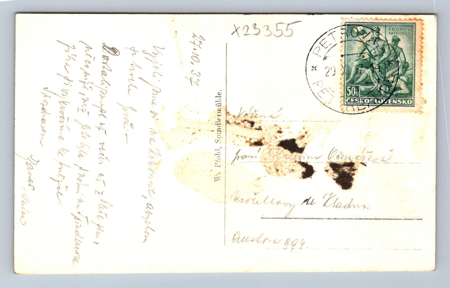 Postcard ADOLF'S SHED (X23355)