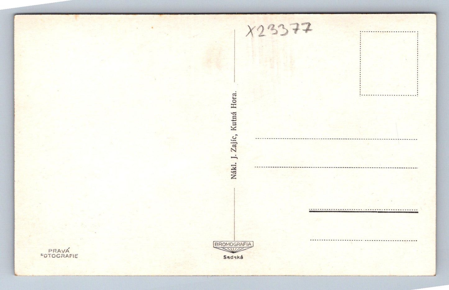 Postcard KUTNÁ HORA - HAVÍŘ CHURCH OF ST. BARBARA (X23377)