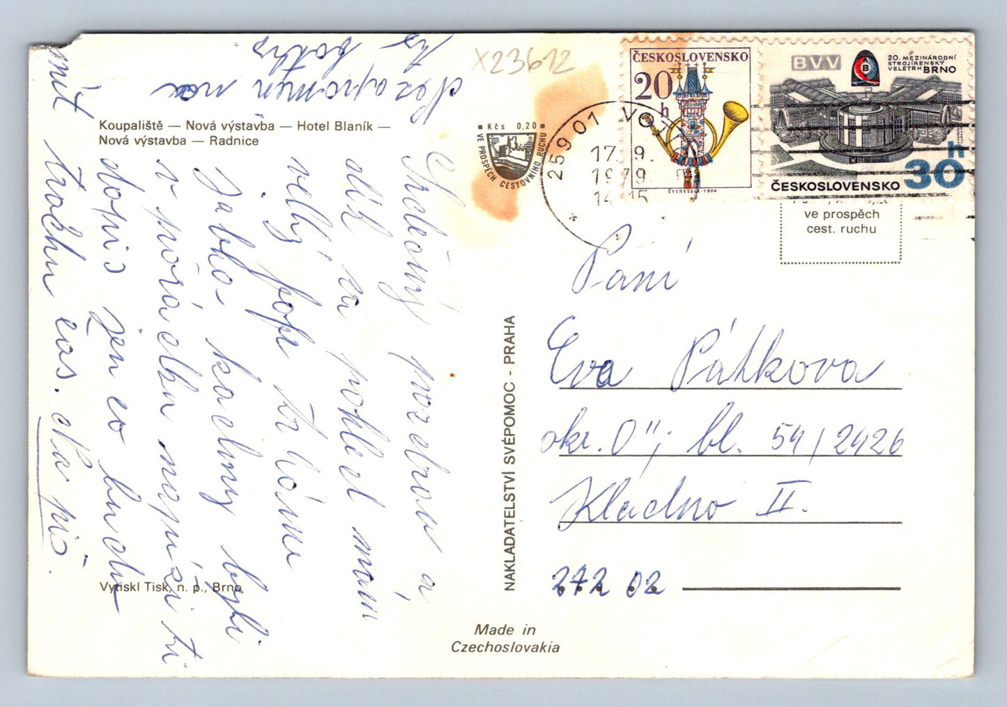 Pohlednice VOTICE (X23612)