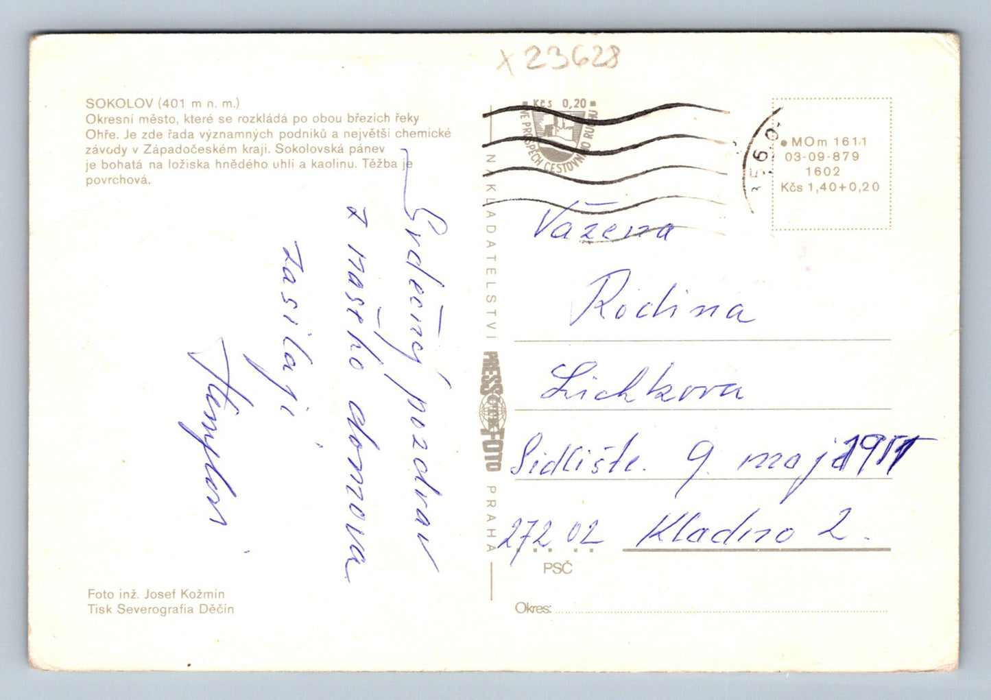 Postcard SOKOLOV (X23628)