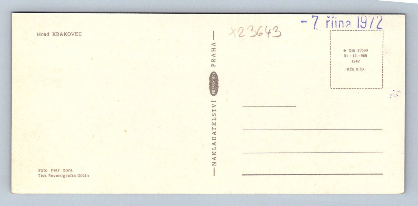 Postcard KRAKOW CASTLE (X23643)