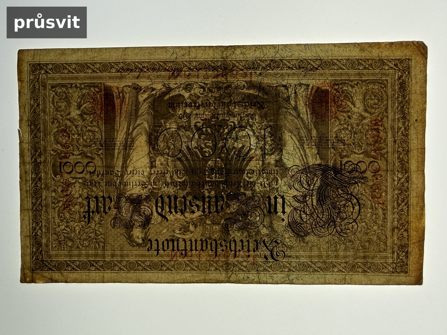 Bankovka Nemecko 1000 Mark 1910 L 6473662 (B0171)