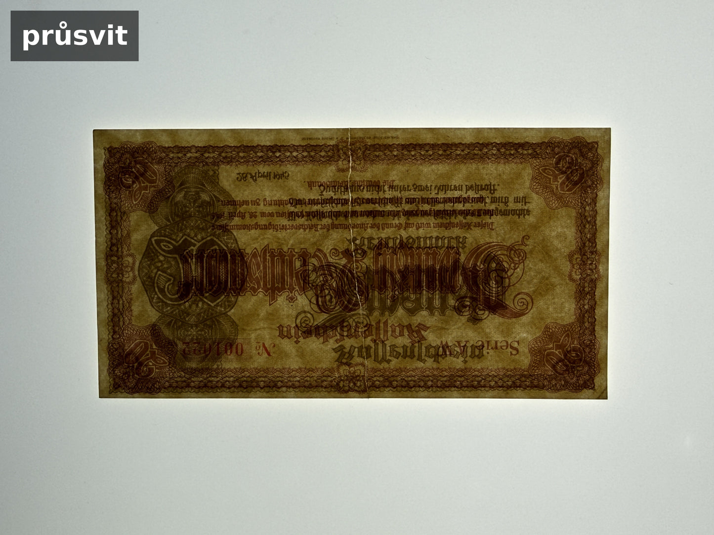 Bankovka Nemecko 20 Reichsmark 1945 AW 001022 (B0193)