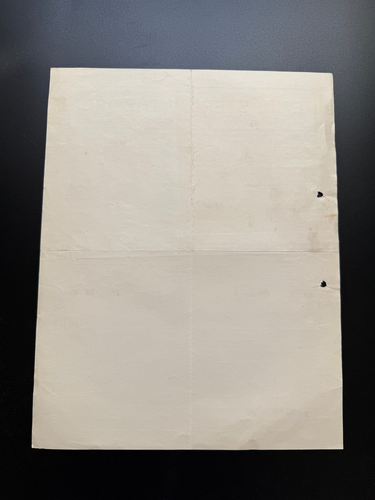 Stary účet EMIL STERN, Tábor, 1929, s kolkem (F210)