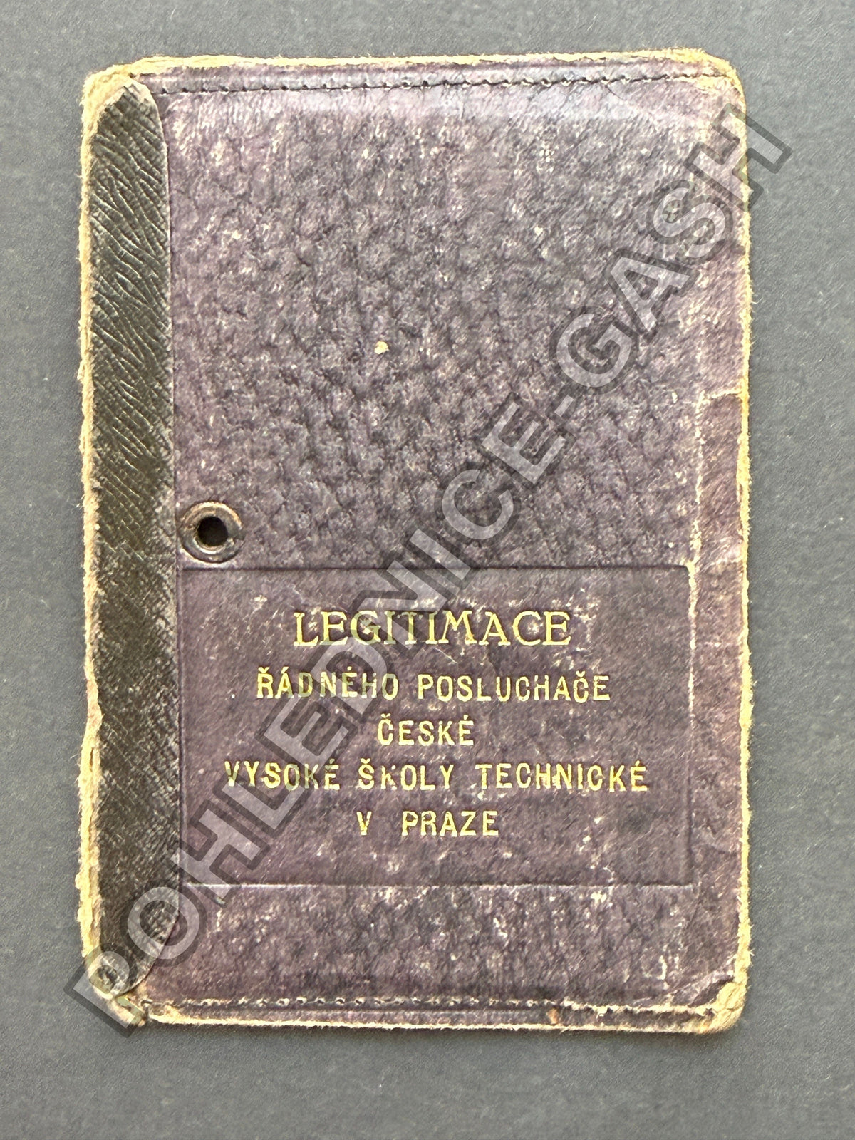 Starý legitimace Josef Chlápek student ČVUT (BM26988)