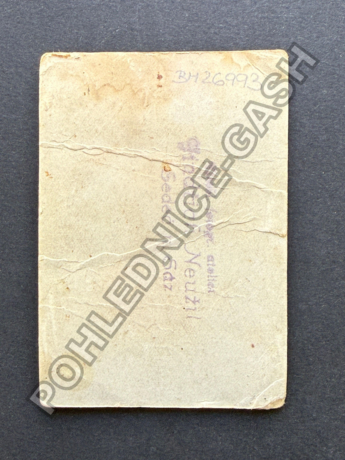 Stará fotografie starší žena s vlnitými vlasy (BM26993)
