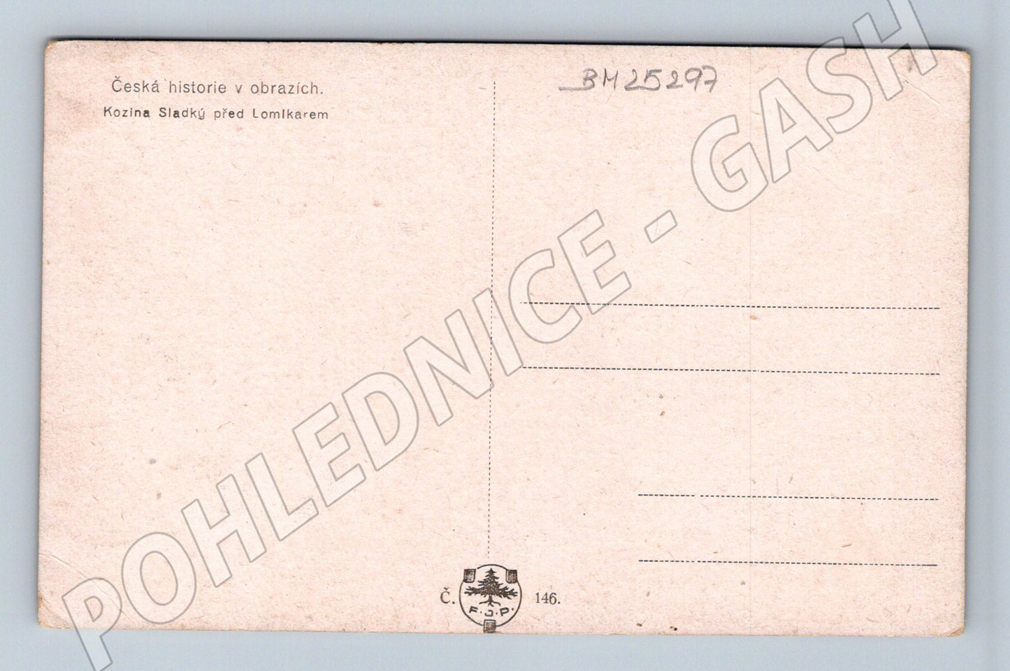 Pohlednice Kozina Sladký před Lomikarem (BM25297)