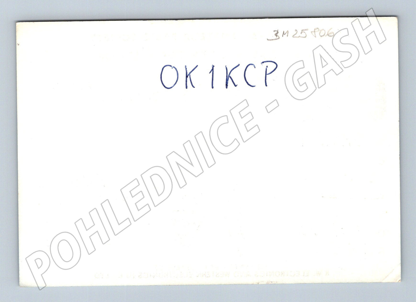 Pohlednice Velká Británie QSL karta GB3RN HMS Belfast 1973 (BM25806)