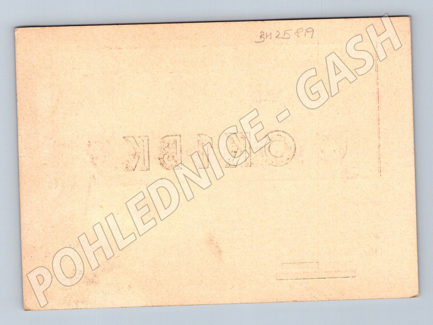 Pohlednice Československo QSL karta OK1BK 1957 (BM25819)