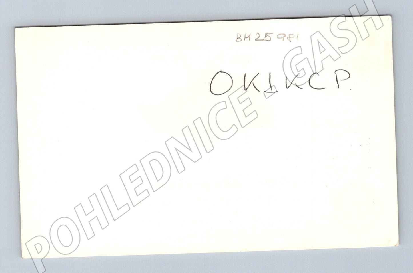Pohlednice Singapur QSL karta 10. výročí 1975 (BM25981)