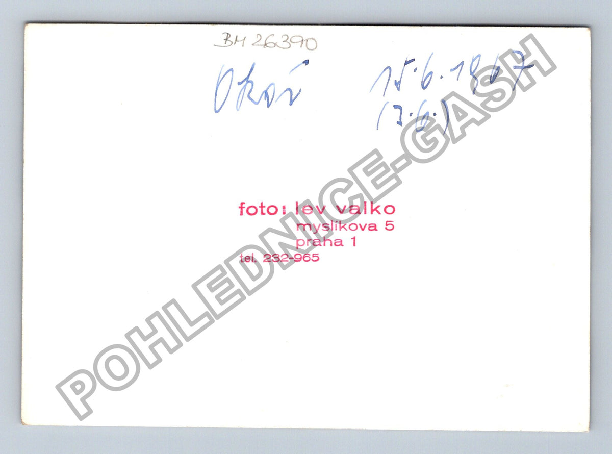 Stará fotografie Praha veteránské vozy 1967 (BM26390)