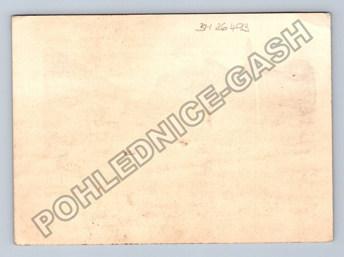 Pohlednice umělecká profil muže v helmě (BM26493)