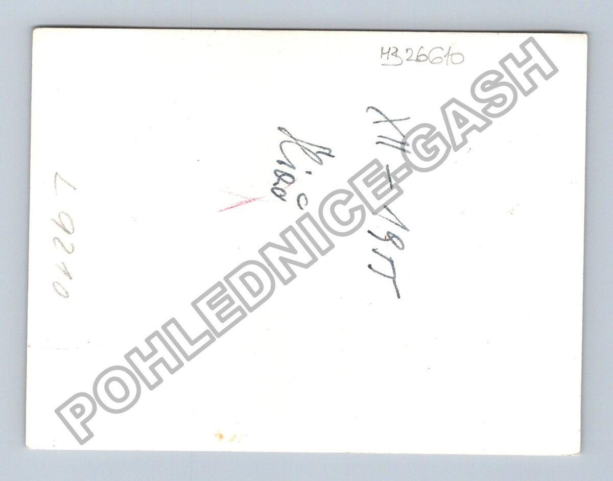 Stará fotografie černý pes (BM26610)