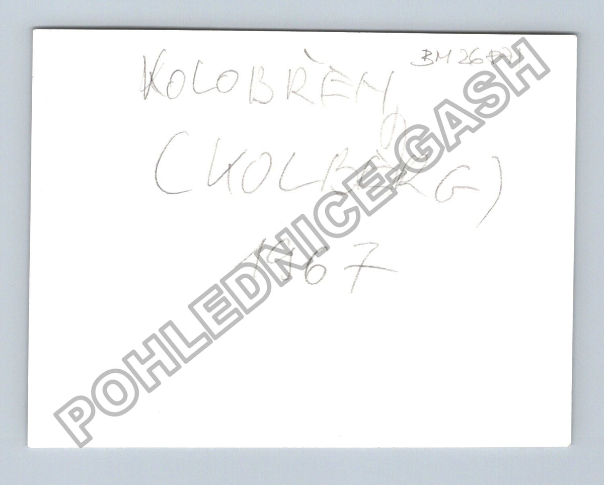 Stará fotografie Kolobrzeg ulice s budovami a auty 1967 (BM26871)