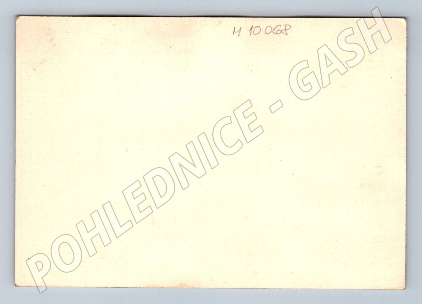 Pohlednice oráč s koněm černobílá nepoužitá (M10068)