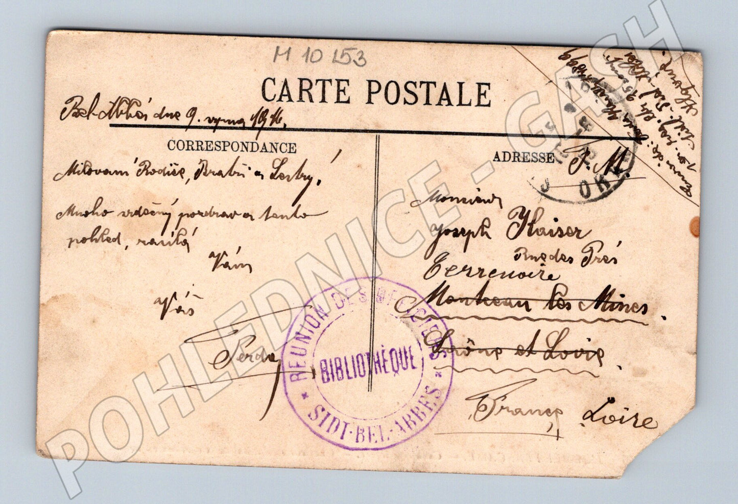 Francouzská kavalerie 1916 barevná prošlá (M10153)