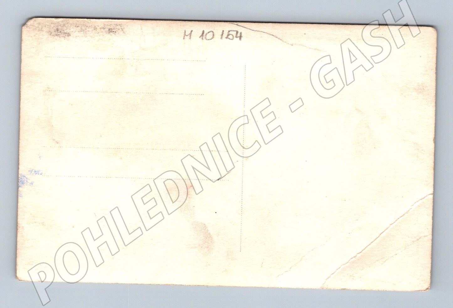 Ruined house from the bombing of the Czech Republic until 1950 (M10154)