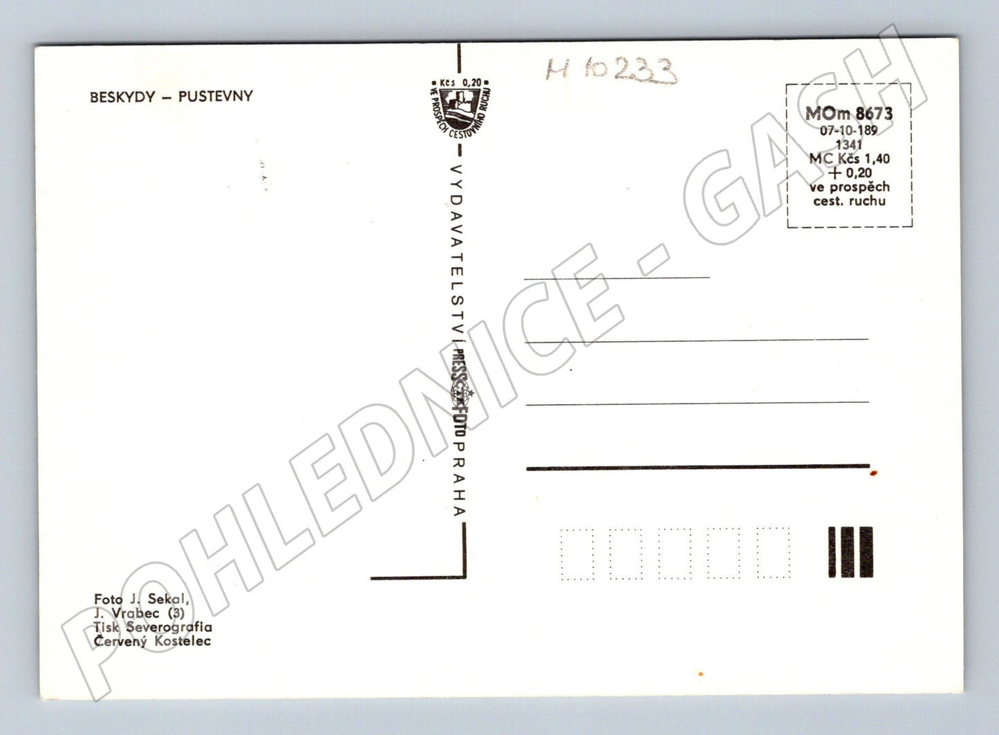 Pohlednice Beskydy Pustevny zimní koláž (M10233)