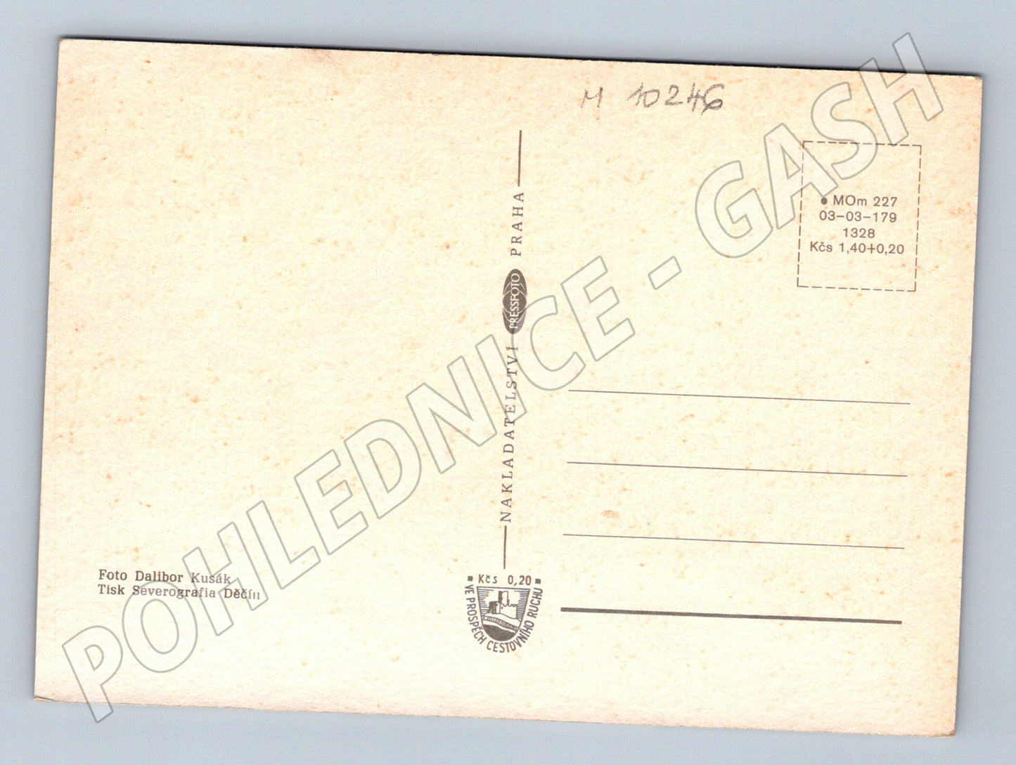 Pohlednice Karlovy Vary - koláž, více pohledů (M10246)