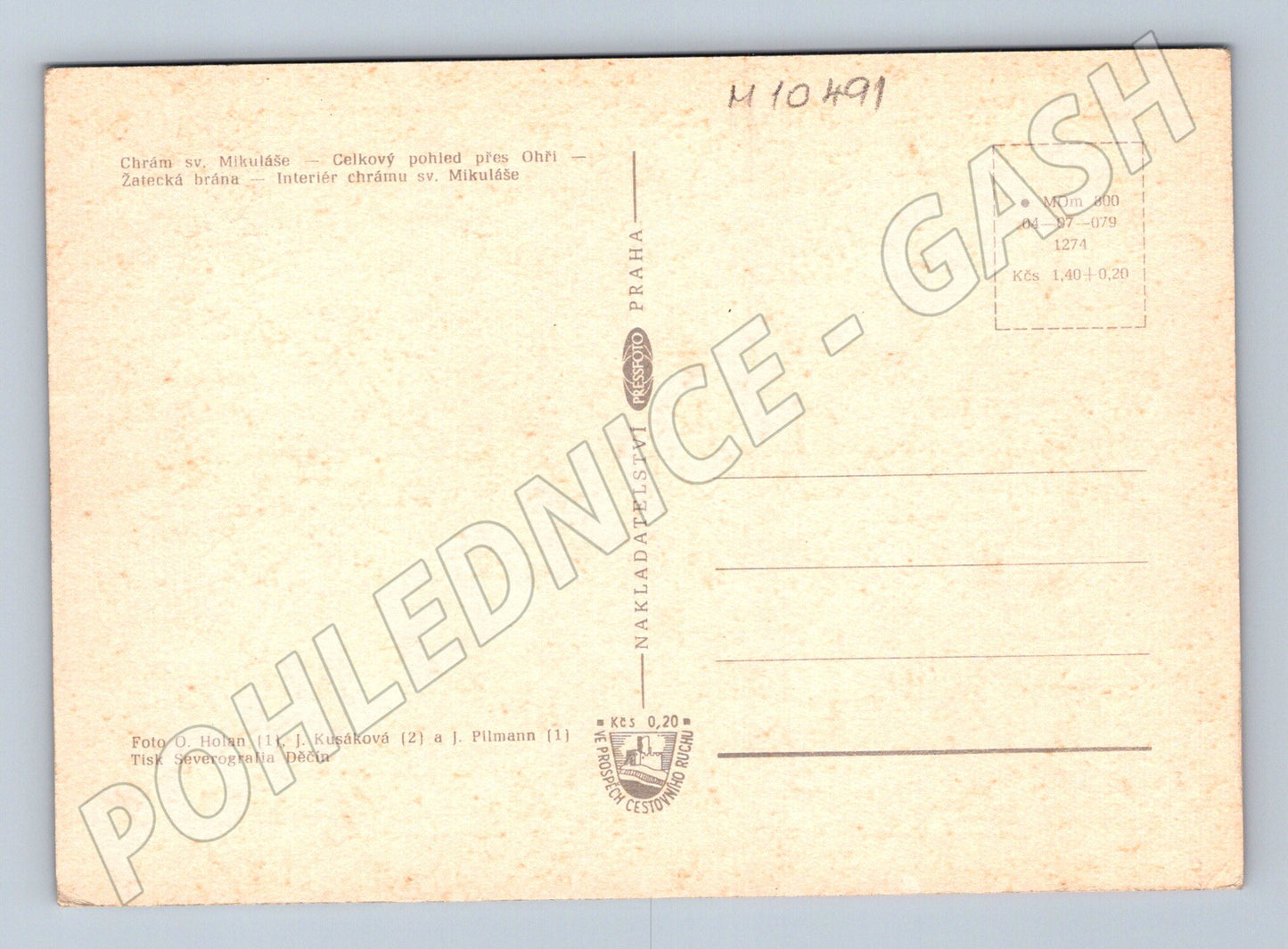 Pohlednice Louny Památky - více pohledů (M10491)