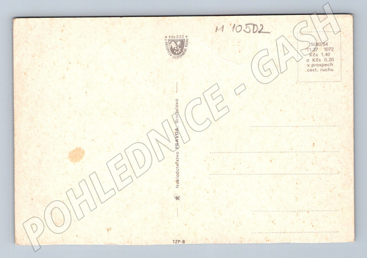 Pohlednice Pozdrav z Janských Lázní – zimní M10502
