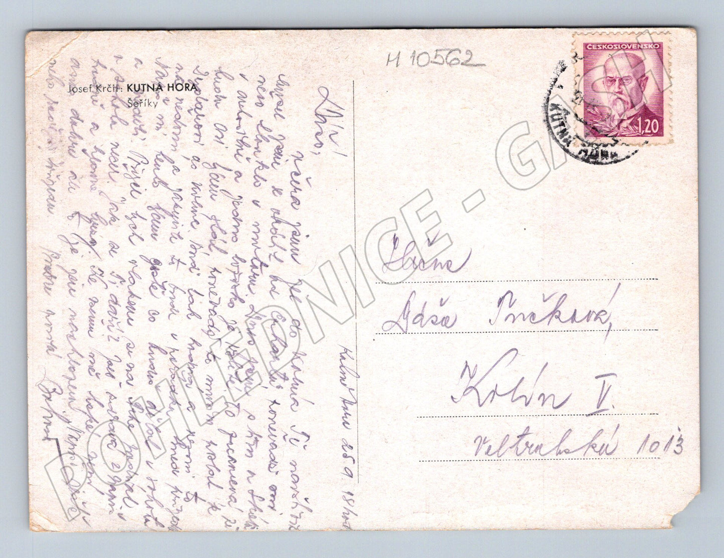 Pohlednice Kutná Hora - chrám sv. Barbory (M10562)
