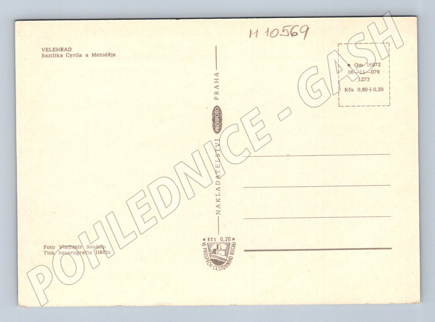 Pohlednice Velehrad Bazilika sv. Cyrila a Metoděje (M10569)