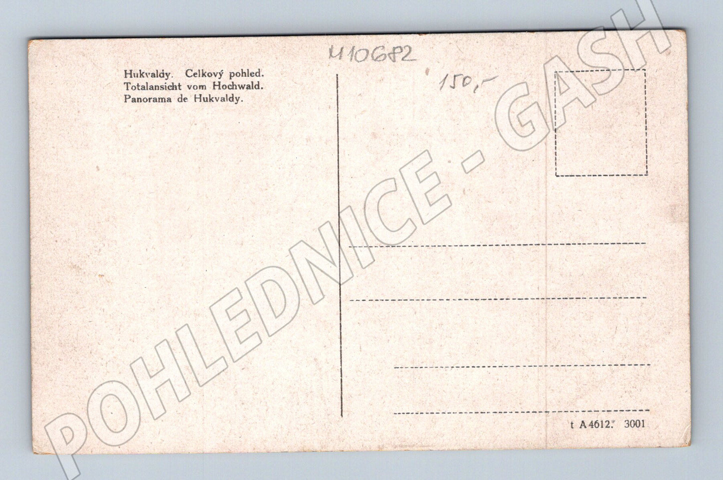 Pohlednice Hukvaldy Hrad a krajina (M10682)