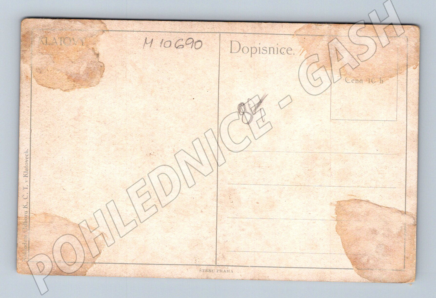 Pohlednice Klatovy Historie (M10690)