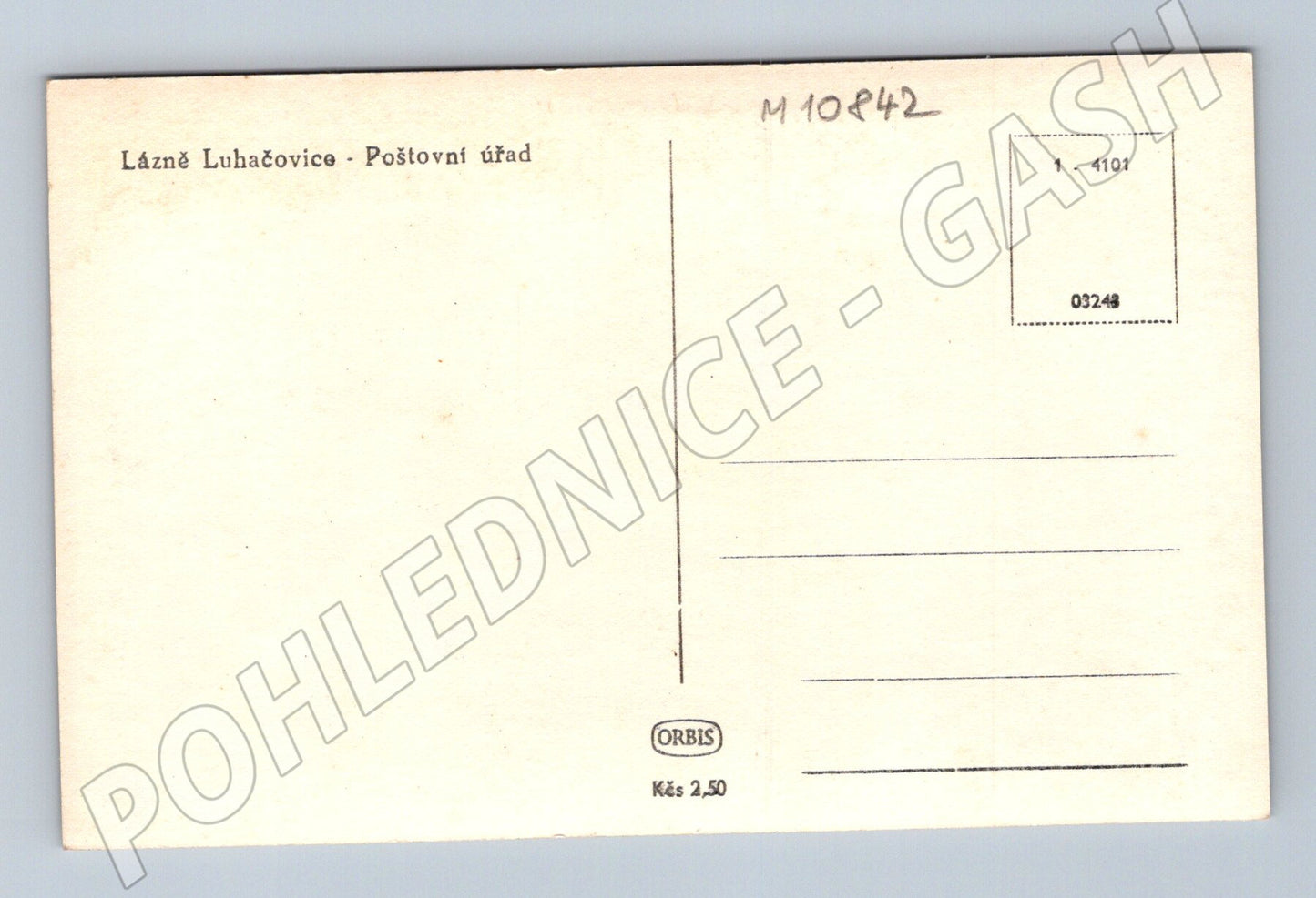 Pohlednice Lázně Luhačovice Poštovní úřad (M10842)