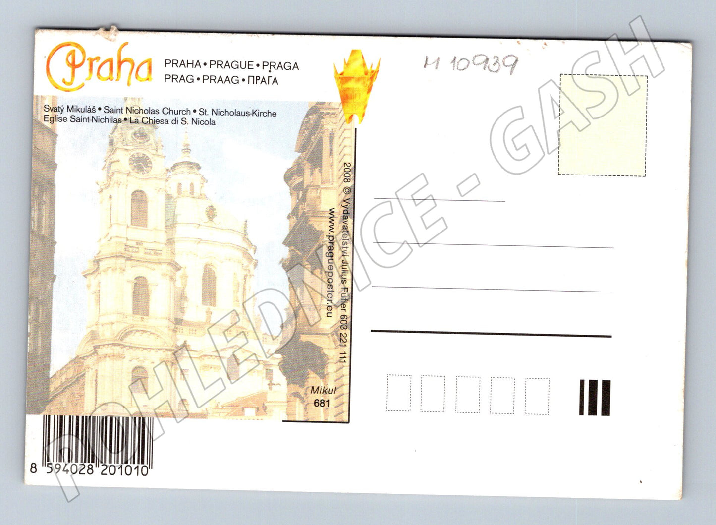 Pohlednice Praha – Kostel svatého Mikuláše (M10939)