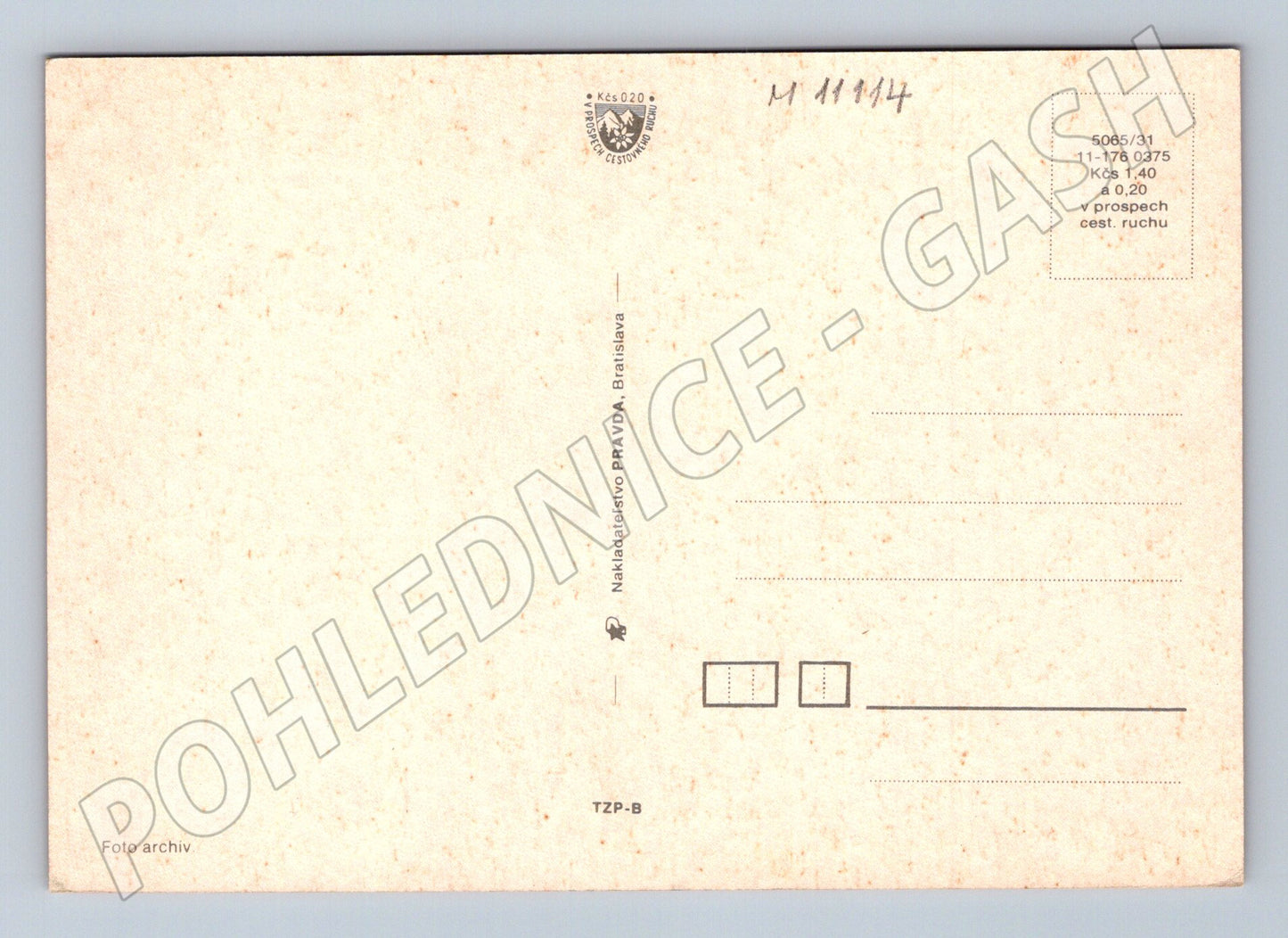 Pohlednice Číž – Kúpele, Slovensko (M11114)