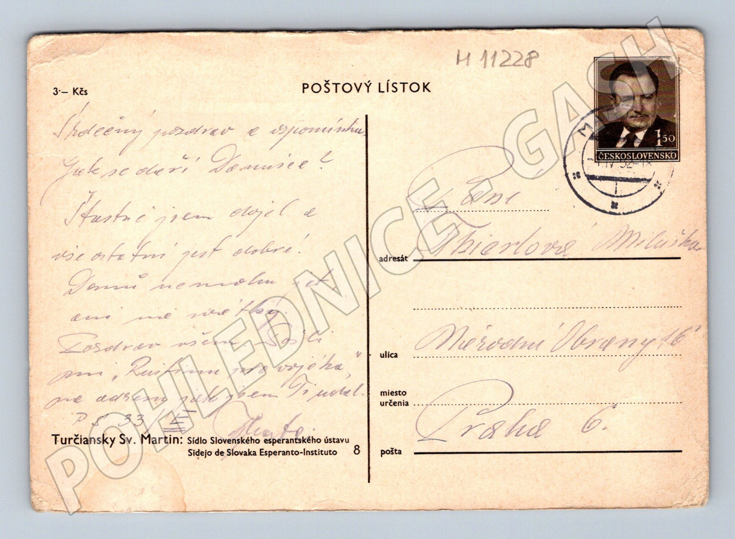 Pohlednice Turčiansky Svätý Martin - historická (M11228)