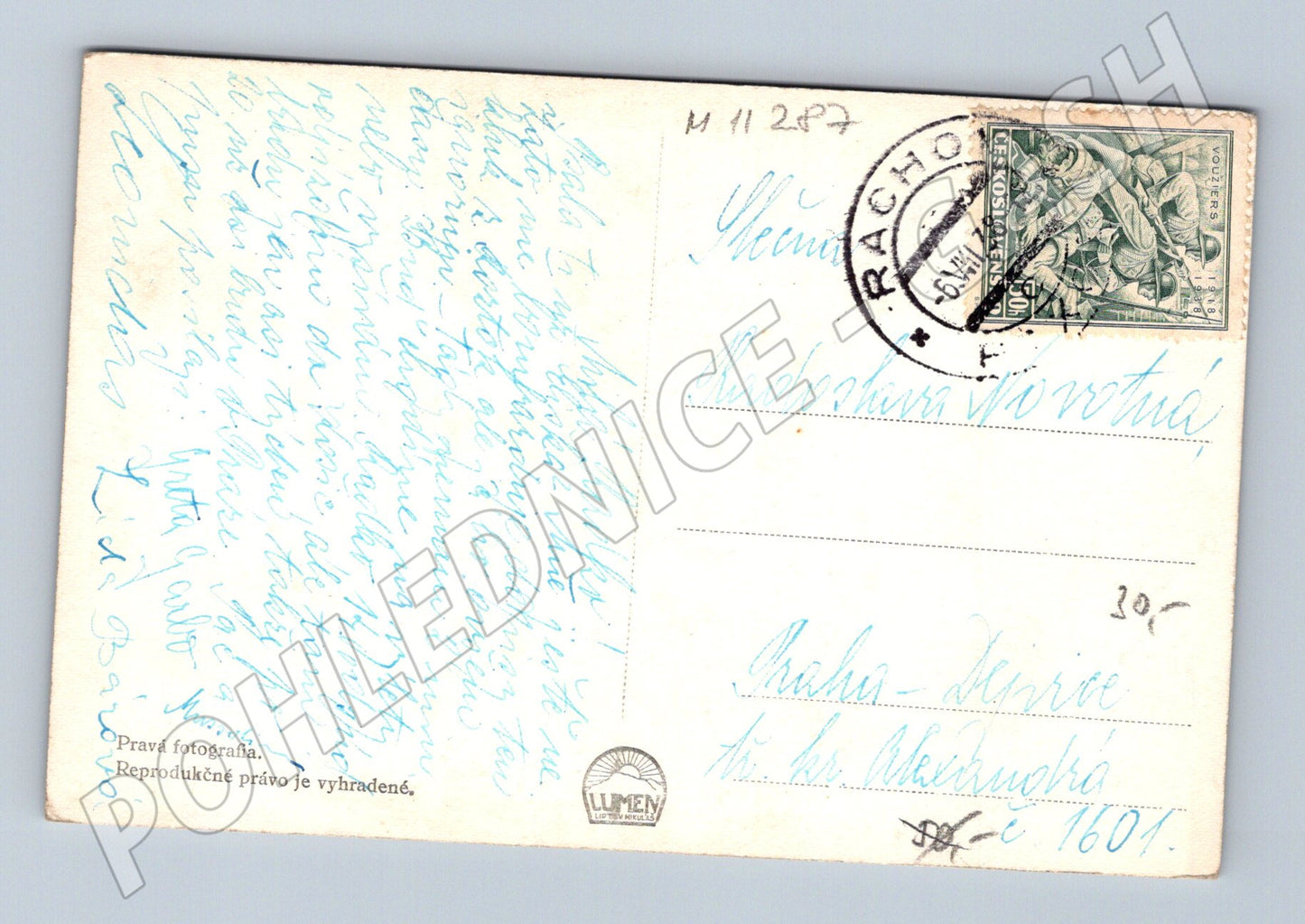 Pohlednice Pop Ivan 1940 m n. m. – Ukrajinské Karpaty (M11287)