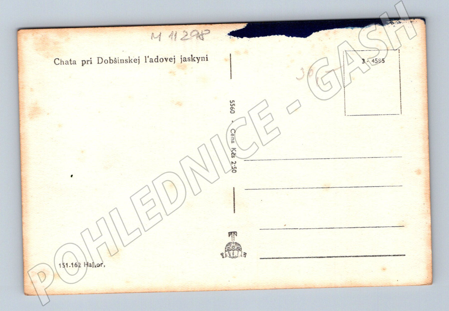 Pohlednice Chata pri Dobšinskej ľadovej jaskyni – stará (M11298)