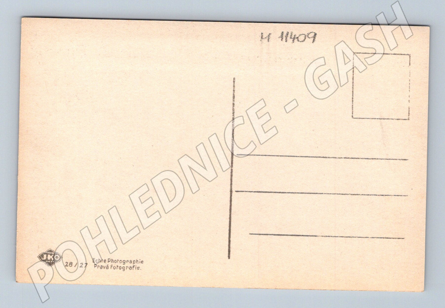 Pohlednice Vysoké Tatry – Ledový štít, Spišské pleso (M11409)