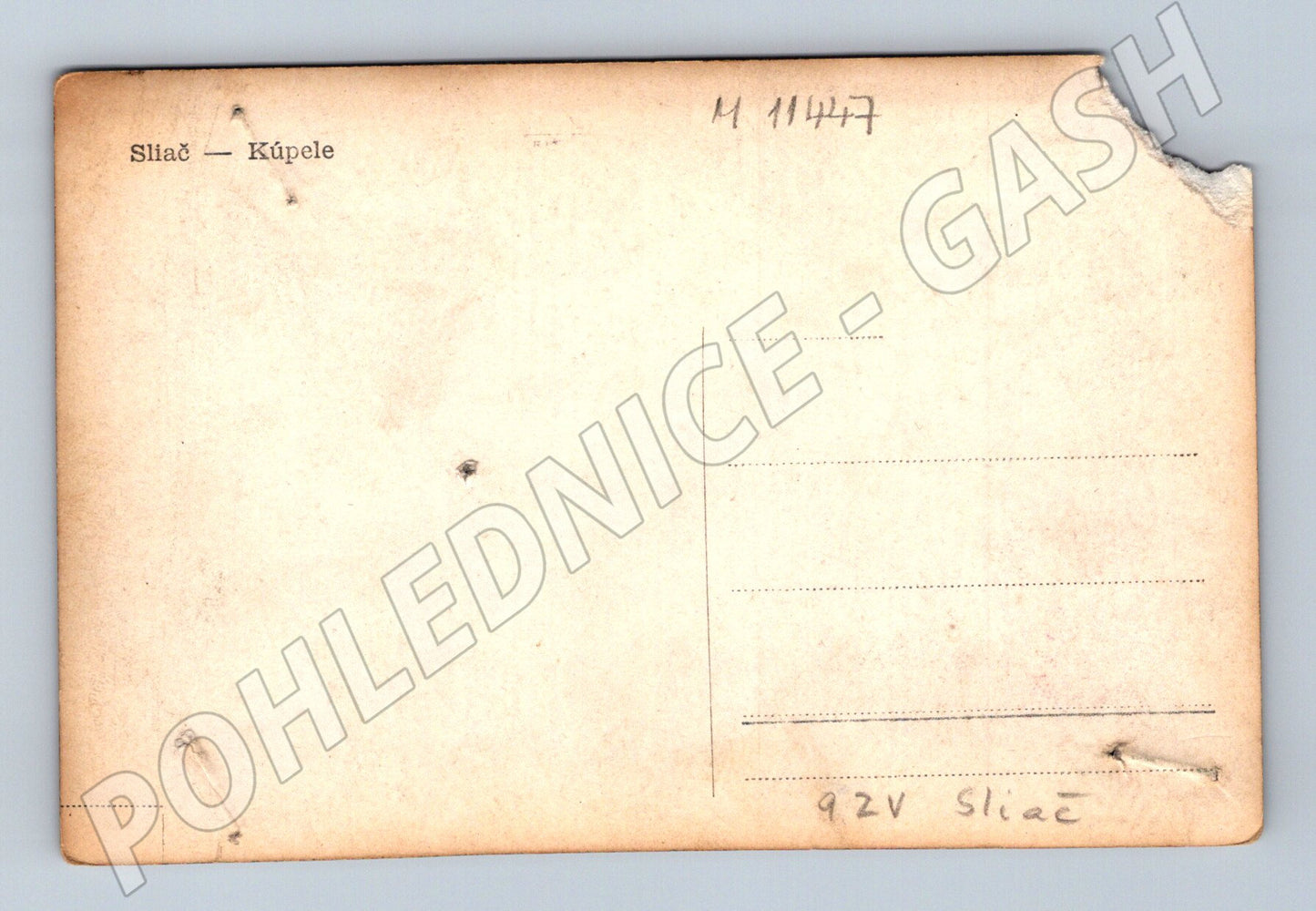 Pohlednice Státní lázně Sliač – stará pohlednice (M11447)