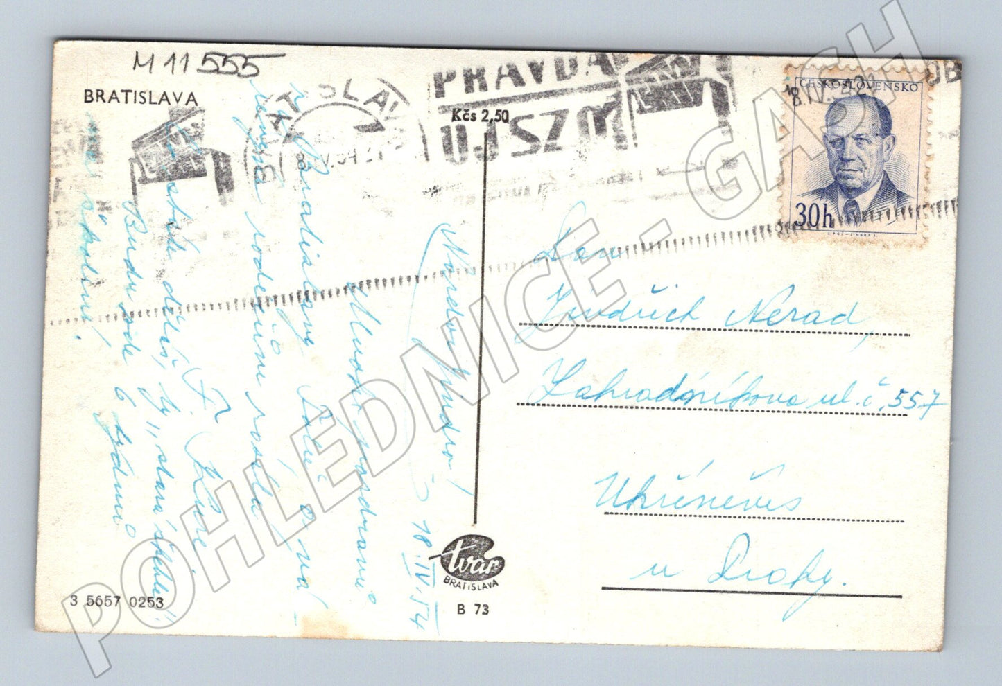 Pohlednice Bratislava historická (M11555)