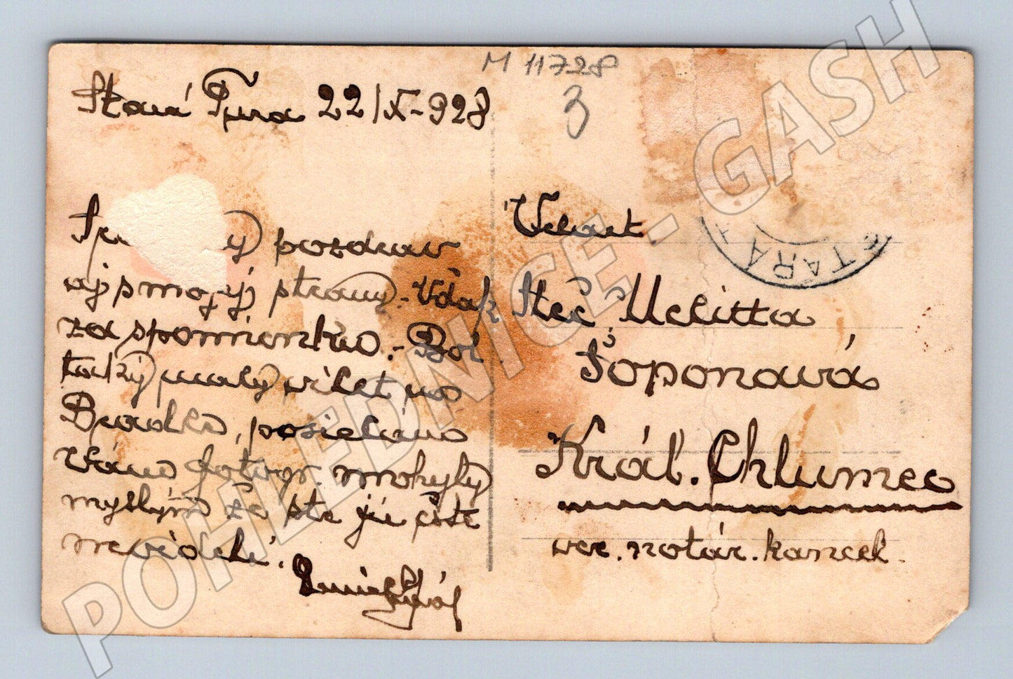 Pohlednice Mohyla gen. M. R. Štefánika 1928 (M11728)