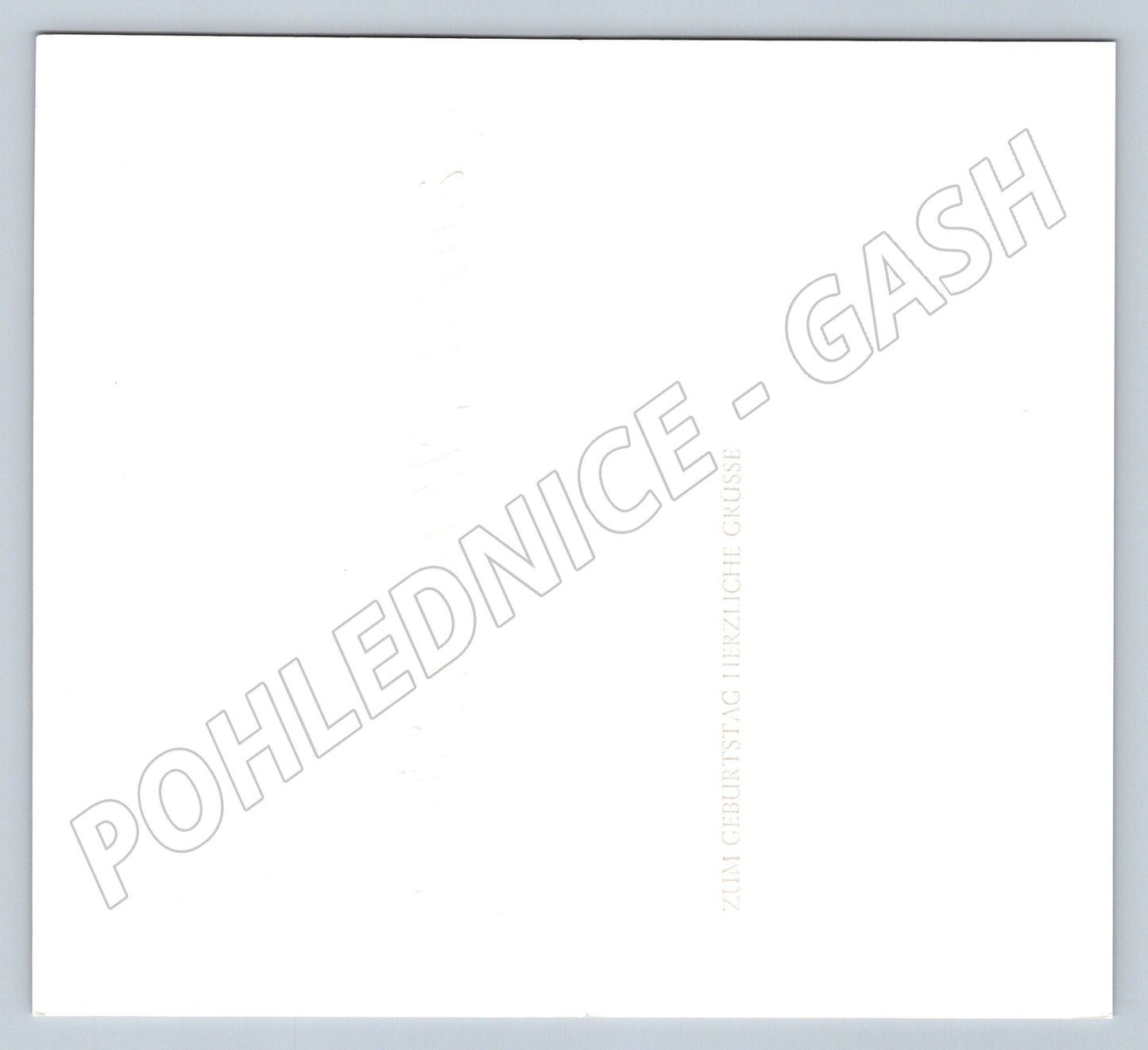 Pohlednice Narozeninové přání DDR (M11809)