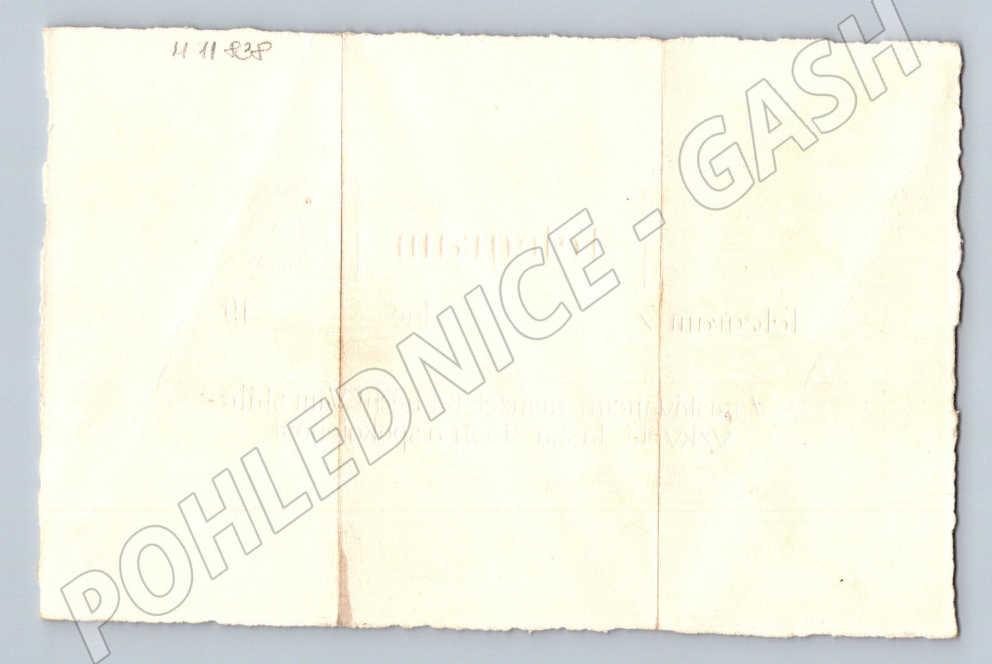Pohlednice Svatební telegram Krkonoše (M11838)