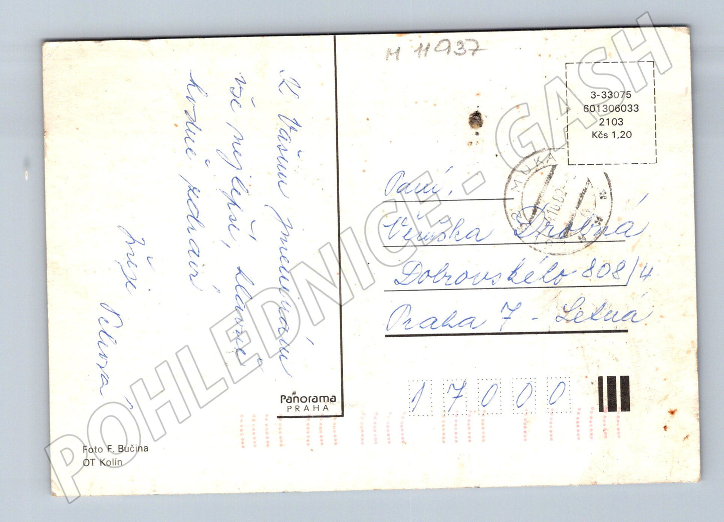 Pohlednice Srdečné přání – květiny (M11937)