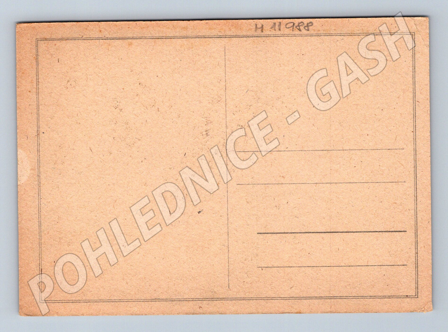 Pohlednice Děti s deštníkem a konvičkou (M11988)