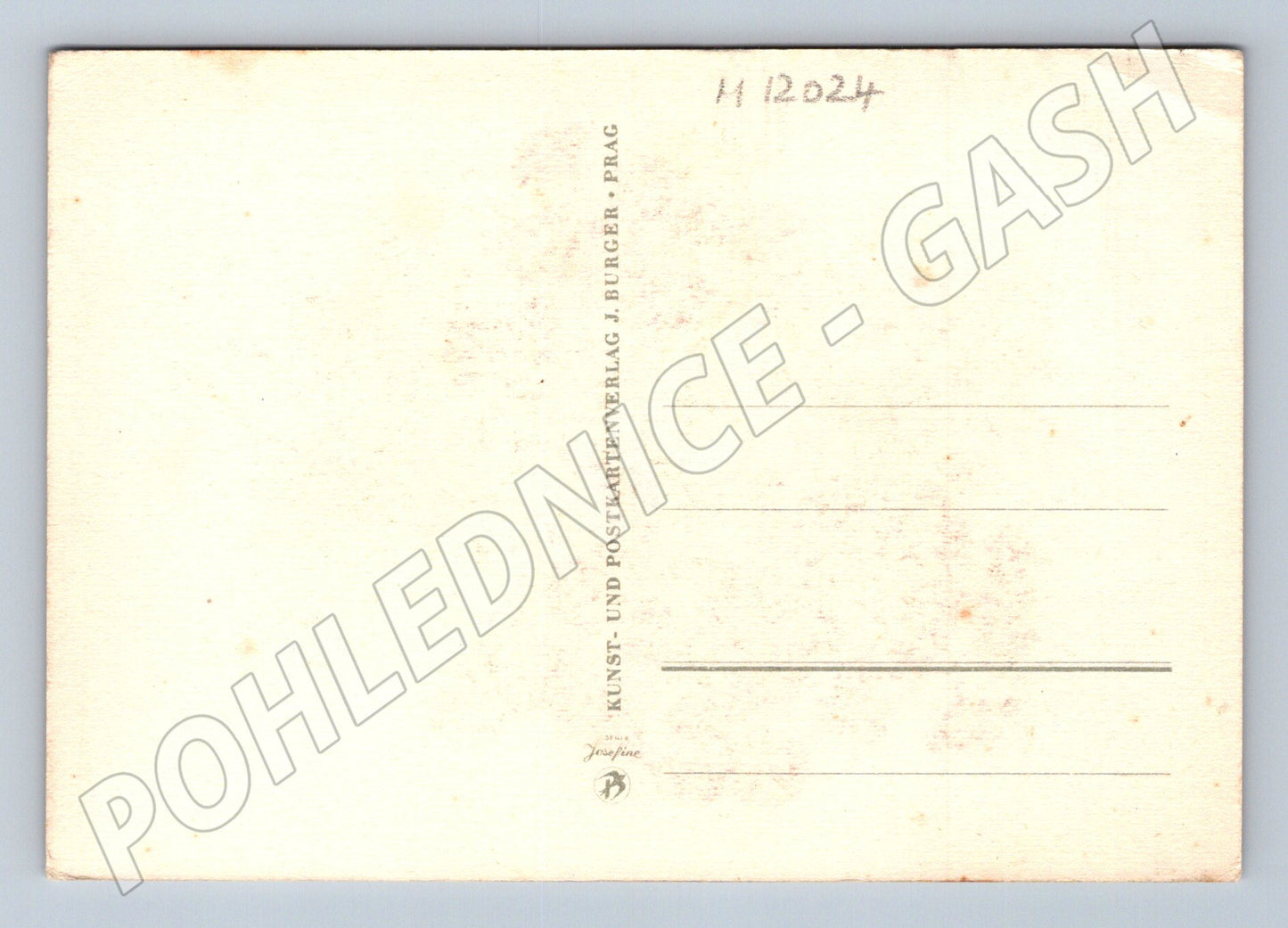 Pohlednice Kytice prvosenek J. Burger (M12024)