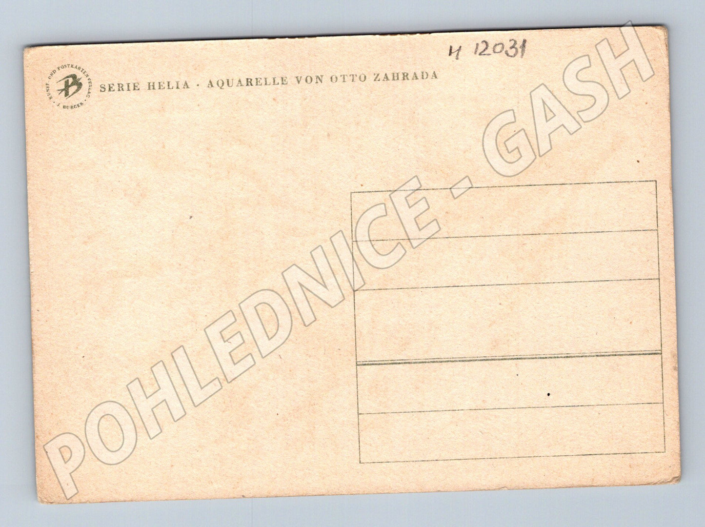 Pohlednice Květiny Helia (M12031)