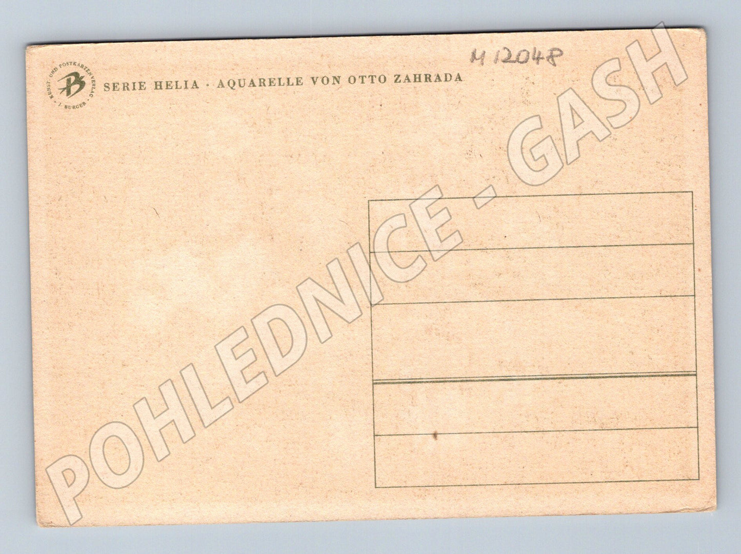 Pohlednice Helia Otto Zahrada – Kytice květin (M12048)