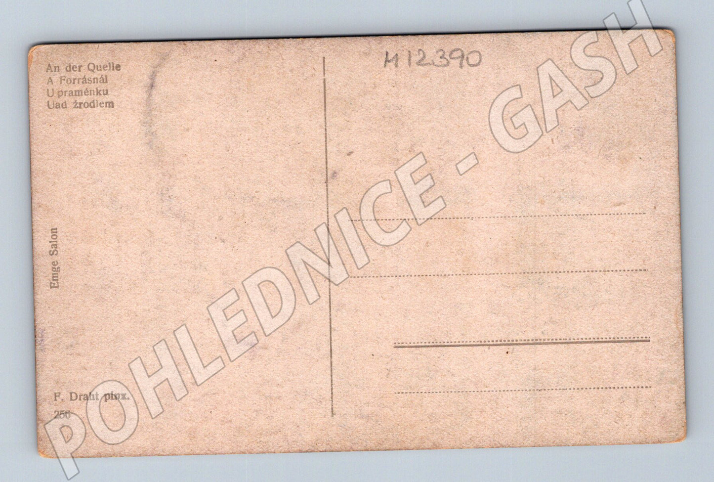 Pohlednice U praménku F. Draht (M12390)