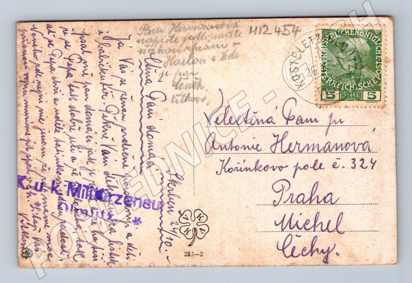 Pohlednice Naše děti C. V. Muttich (M12454)