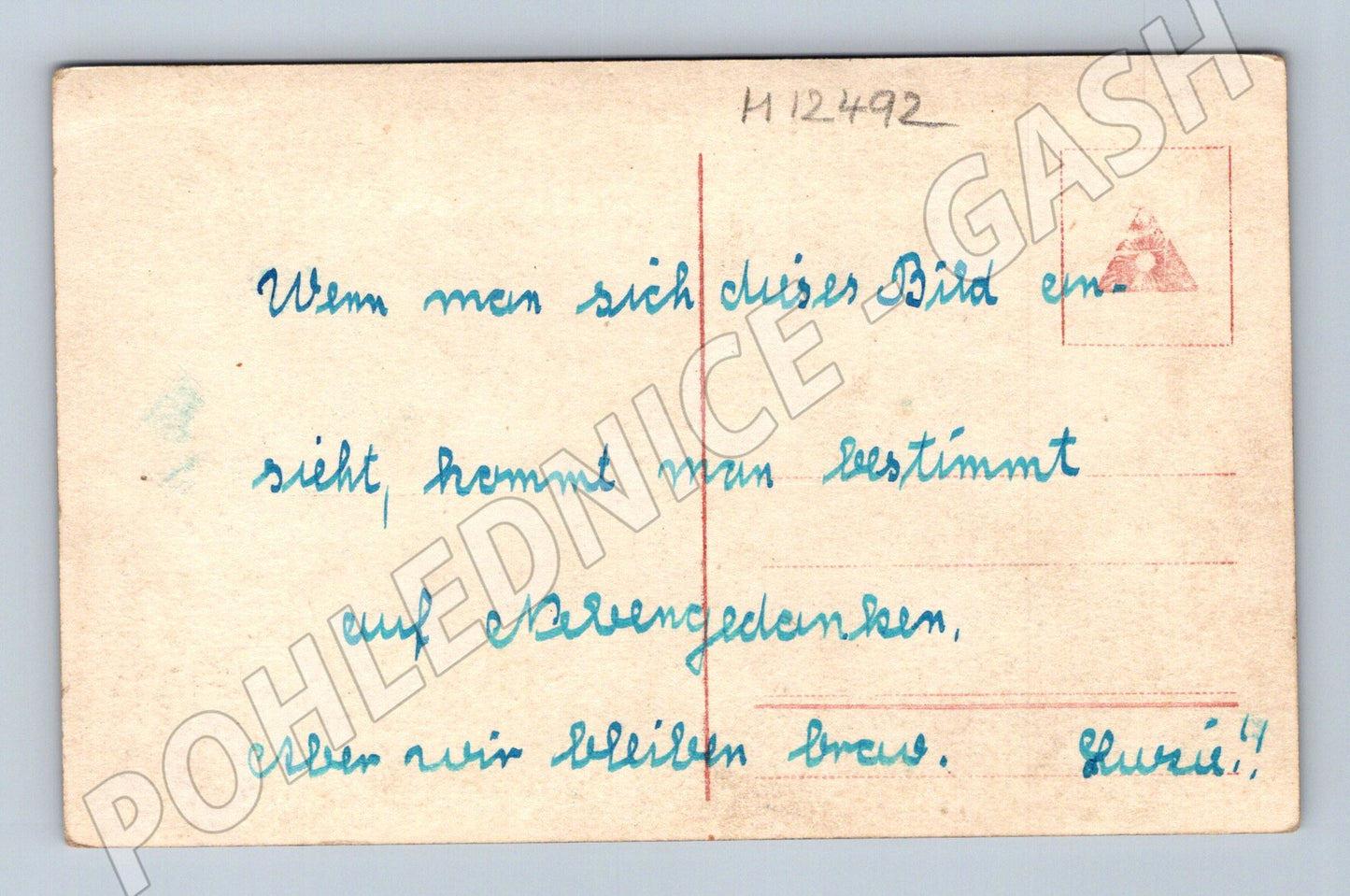 Pohlednice Zamilovaný pár Der Liebe Seligkeit (M12492)